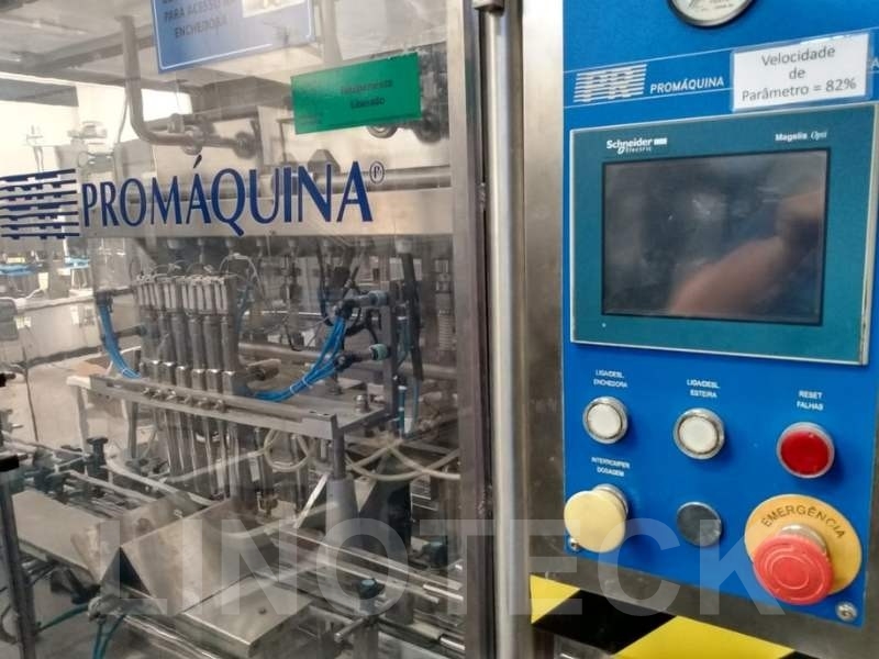 Conserto Envasadora PROMÁQUINA linear 6 bicos