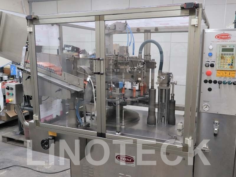 Conserto Envasadora de bisnagas de alumínio TGM B6000