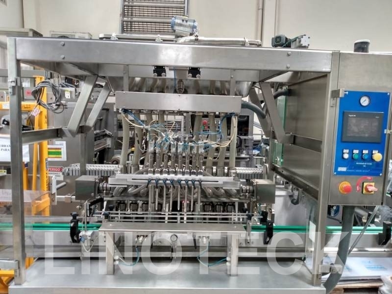 Conserto Envasadora linear 8 bicos PROMÁQUINA VL-08