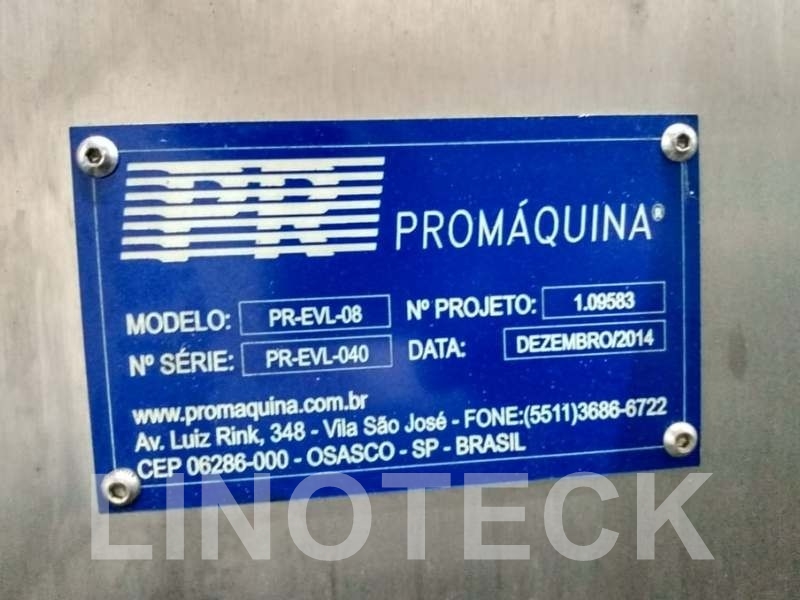 Conserto Envasadora PROMÁQUINA linear 8 bicos
