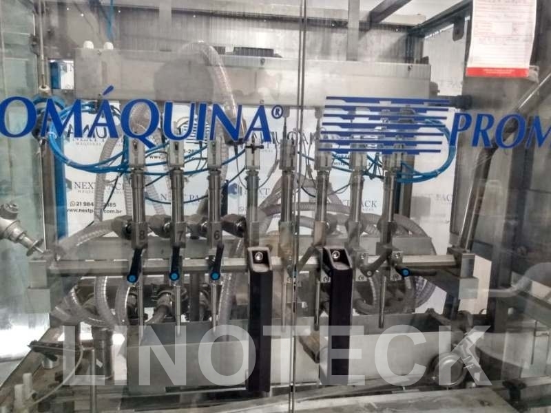 Assistência Técnica Envasadora PROMÁQUINA linear 8 bicos