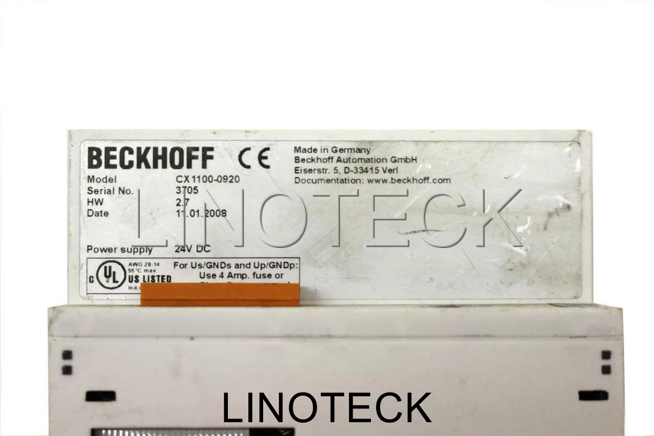 Assistência Técnica CLP Beckhoff CX1100-0920