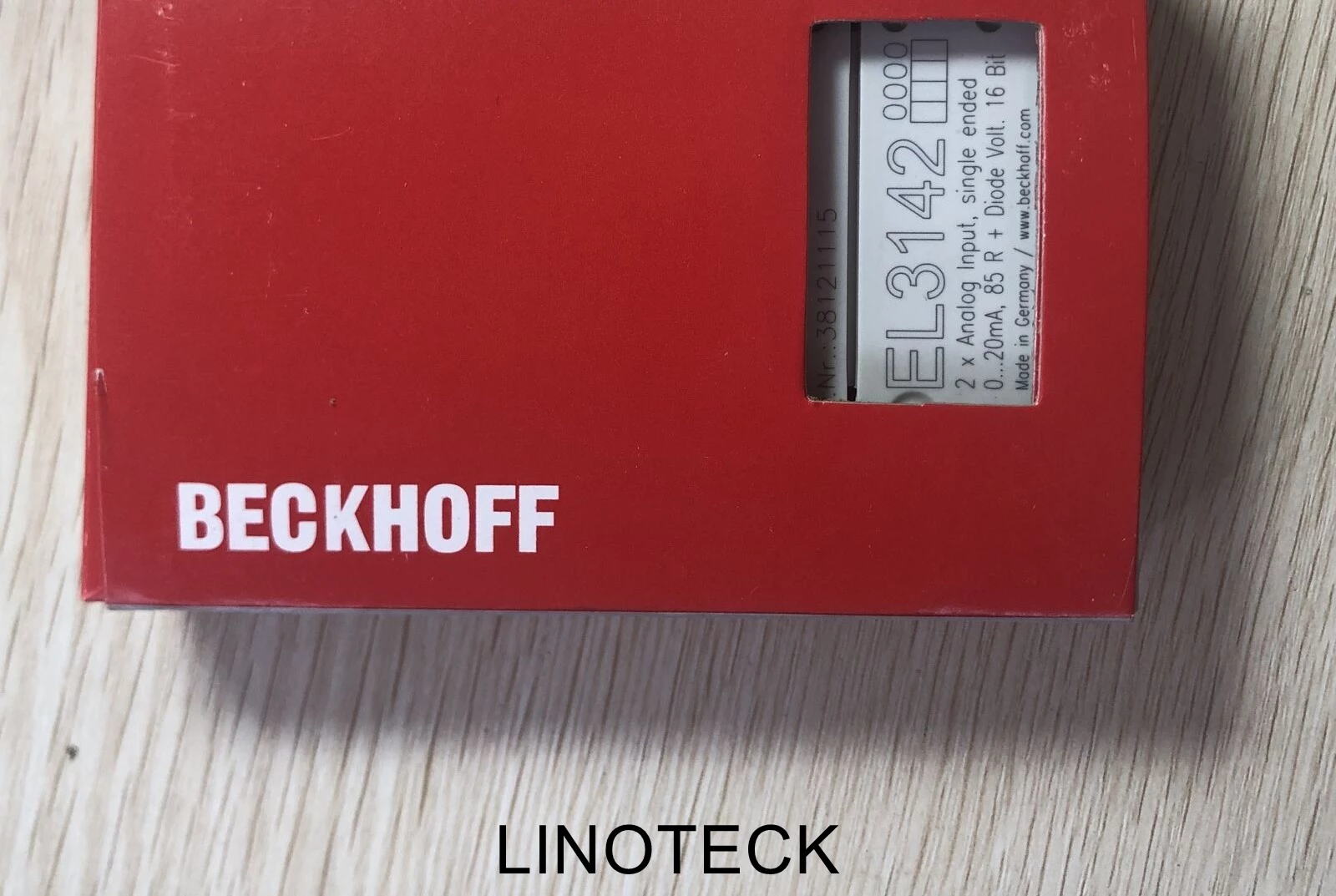 Assistência técnica CLP Beckhoff EL3142