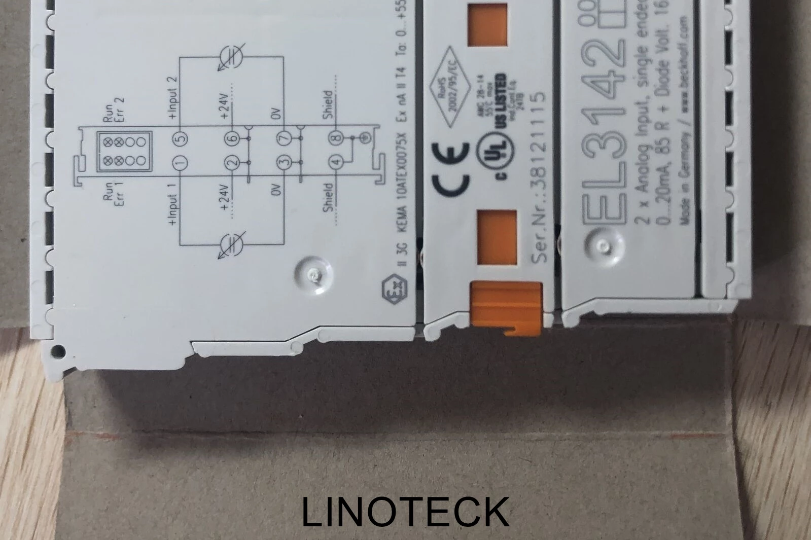 Conserto CLP Beckhoff EL3142