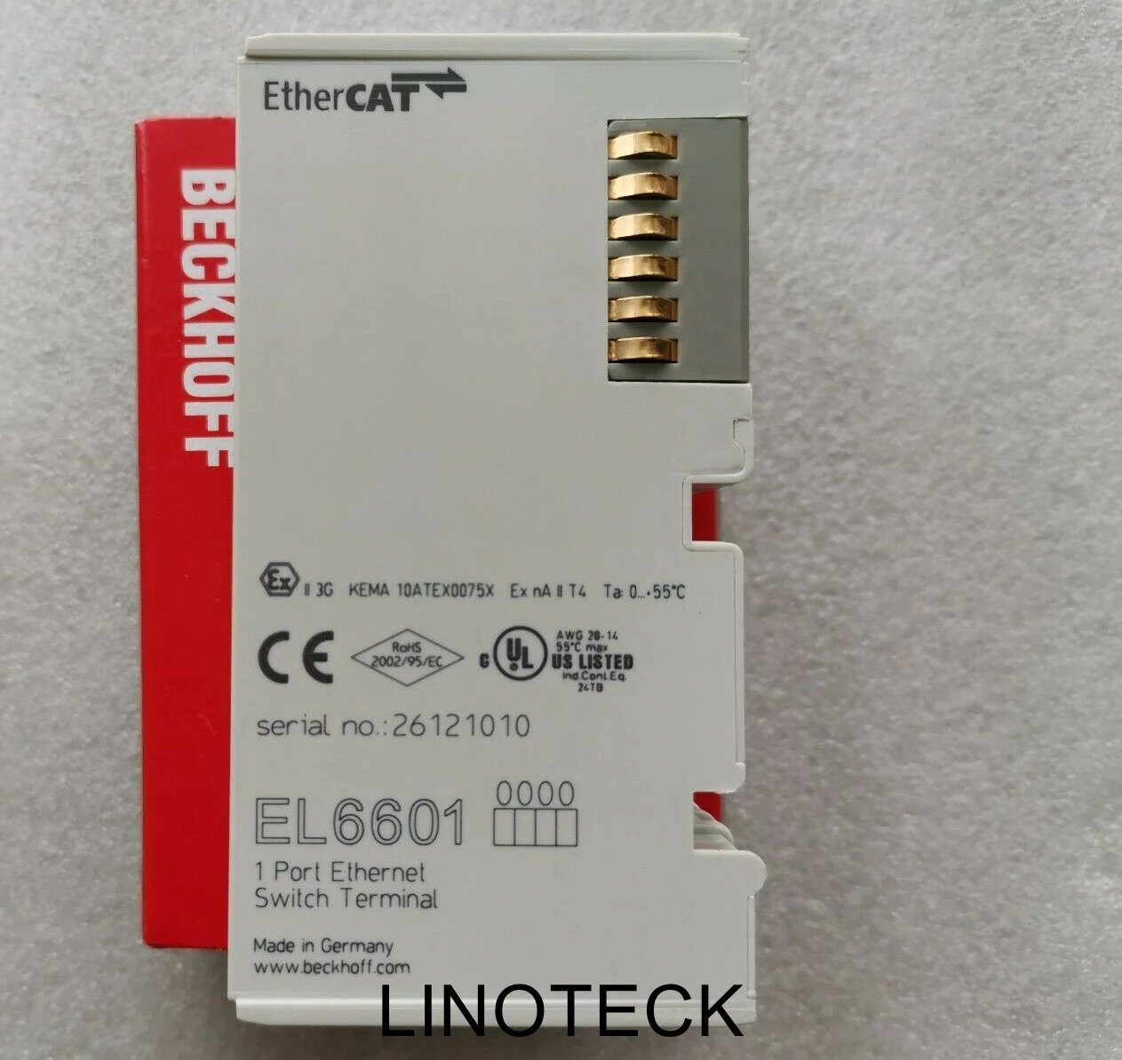 Conserto CLP Beckhoff EL6601