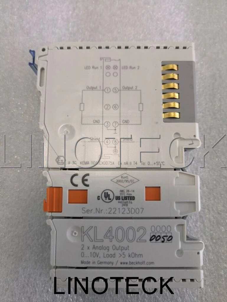 Assistência técnica CLP Beckhoff KL4002