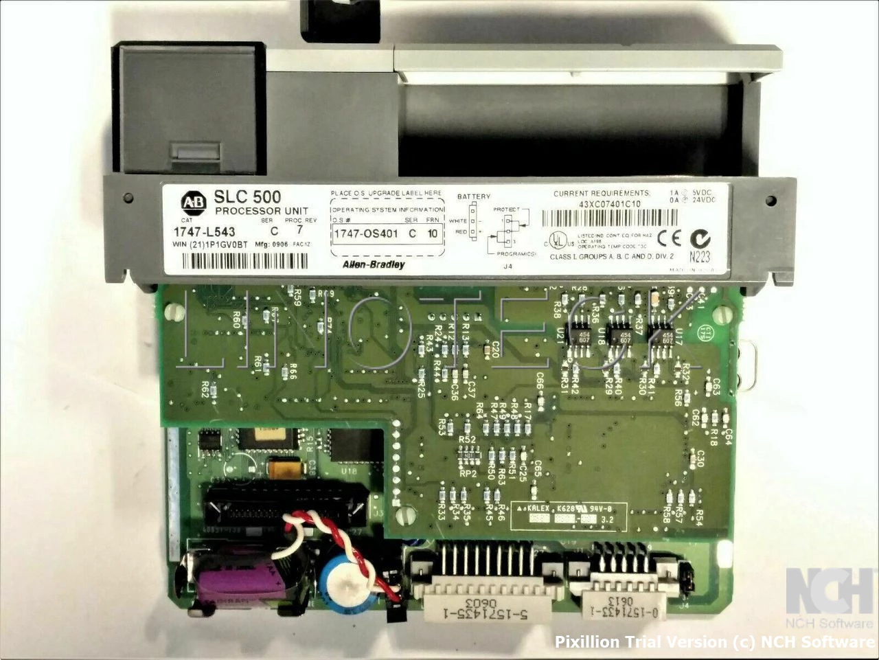 Conserto Unidade de processador Allen Bradley 1747 L543