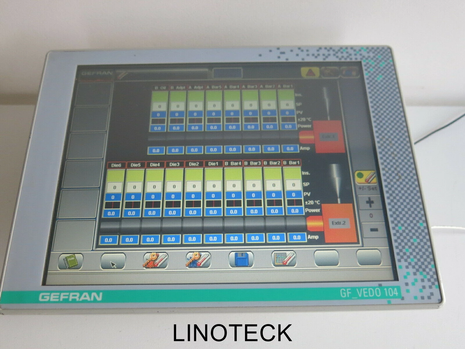Assistência técnica IHM Gefran GF_VEDO-104CT