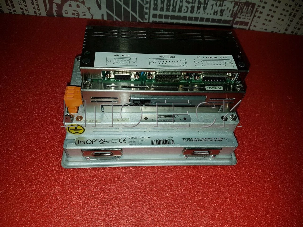 Manutenção de IHM UniOP ETOP10-0050