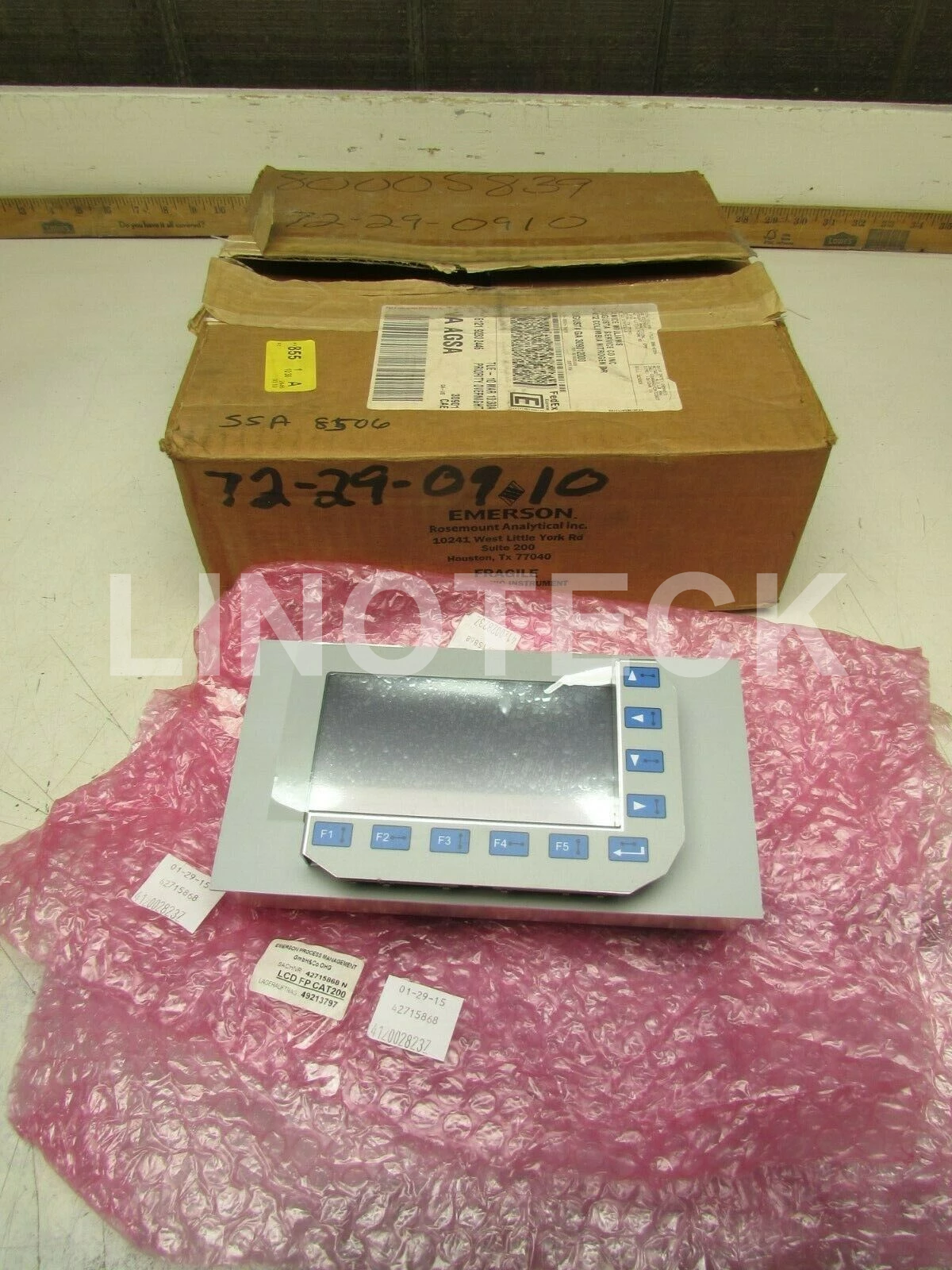 Manutenção de IHM EMERSON ROSEMOUNT NGA 2000 AFP10 F0705 4406009 49182938