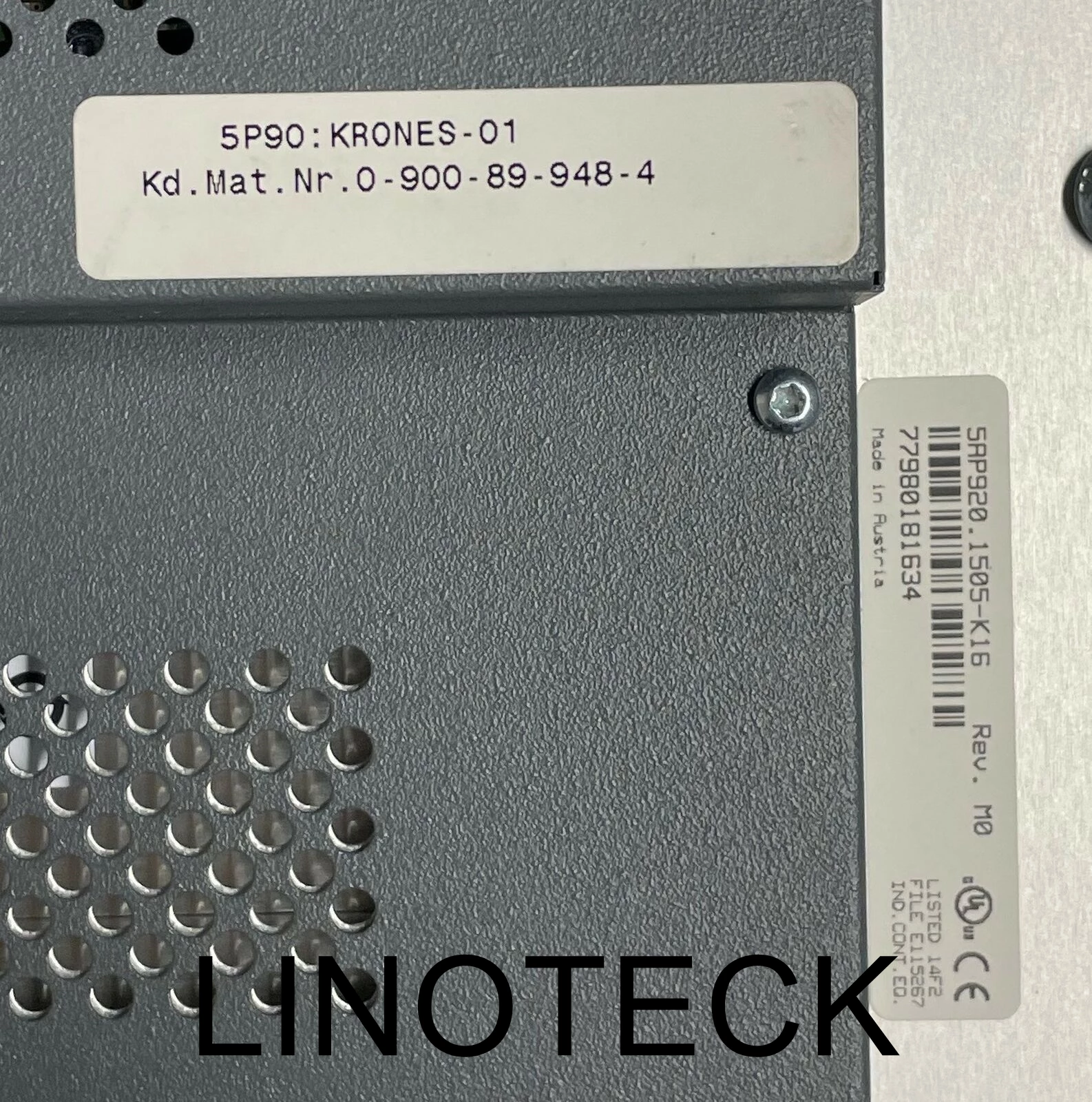 Conserto IHM-iPanel-Krons-5AP920-1505-K16
