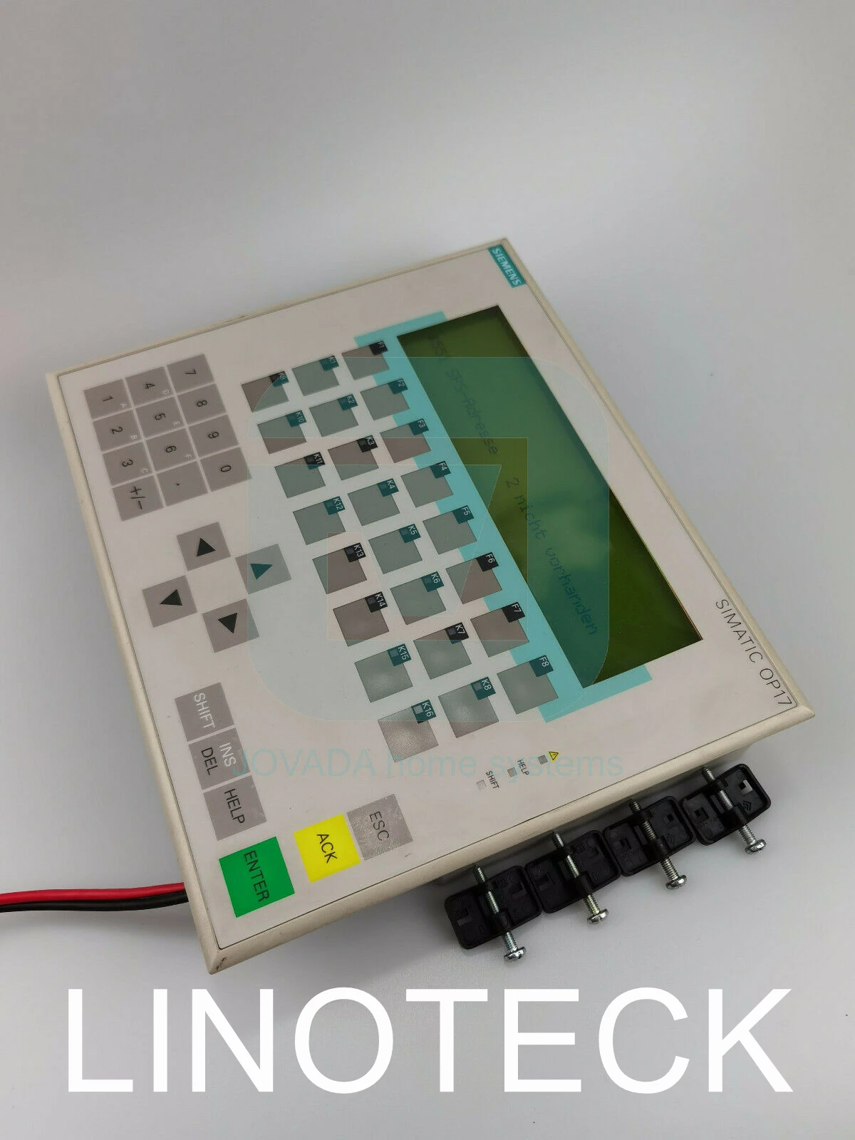 Manutenção de IHM Siemens Simatic OP17 6AV3617-1JC00-0AX1
