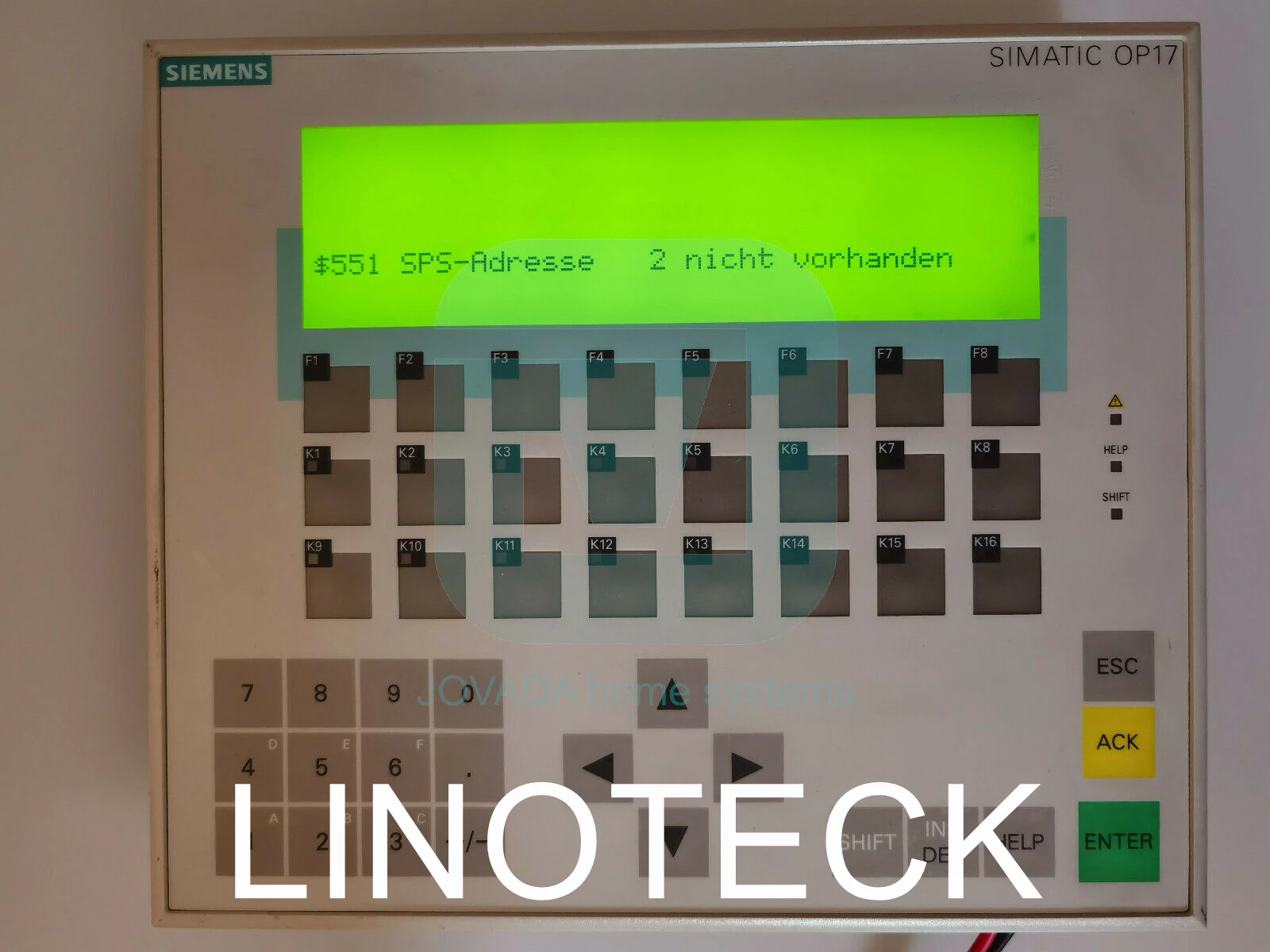 Reparo de IHM Siemens Simatic OP17 6AV3617-1JC00-0AX1