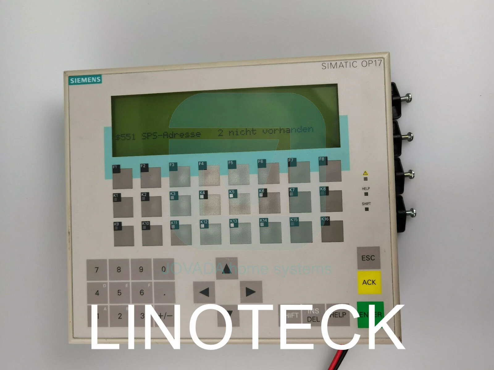 Conserto IHM Siemens Simatic OP17 6AV3617-1JC00-0AX1