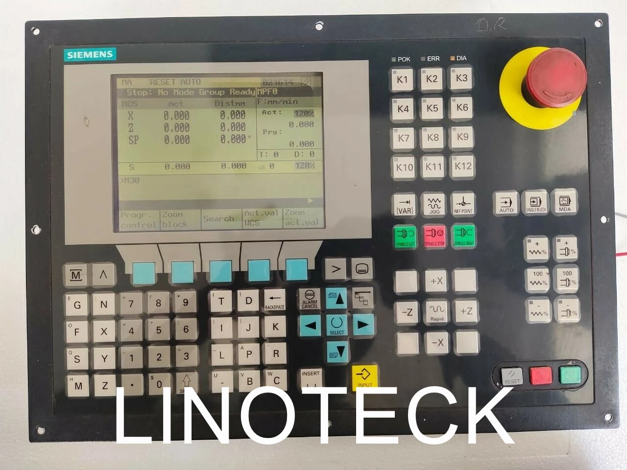 Conserto IHM Siemens Sinumerik 802C