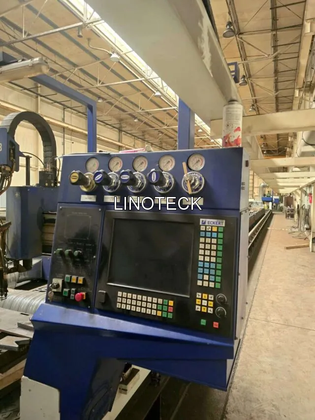 Manutenção Máquina Corte Plasma Gás Eckert Szafir BL2 Manutenção Máquina Corte Plasma Gás Eckert Szafir BL2