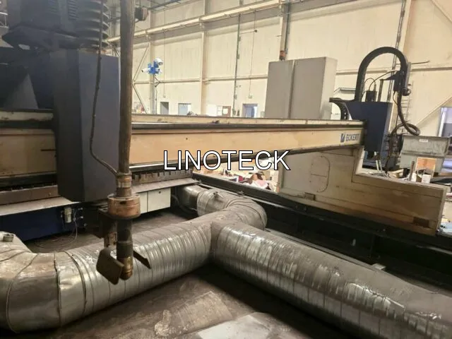 Manutenção da Máquina Corte Plasma Gás Eckert Szafir BL2 Manutenção da Máquina Corte Plasma Gás Eckert Szafir BL2