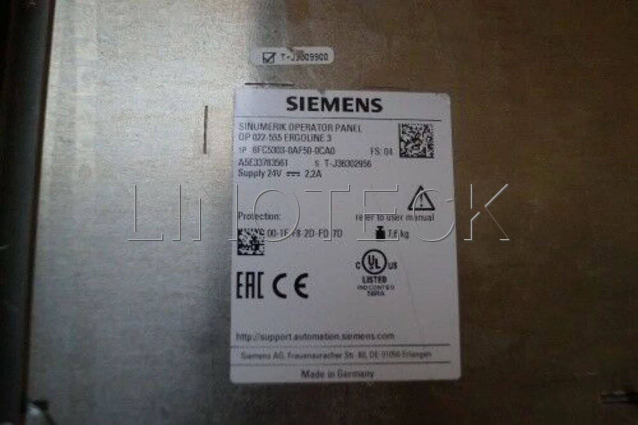 Assistência Técnica Painel Operador Siemens 6FC5 303-0AF50-0CA0