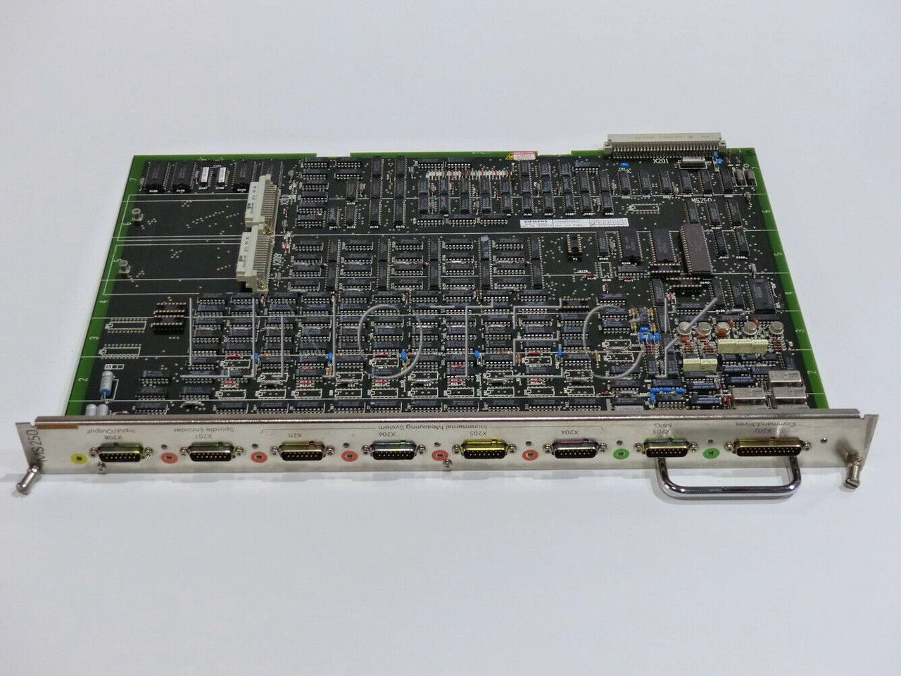 Manutenção de placa eletrônica Siemens 6FX1190-3AD00