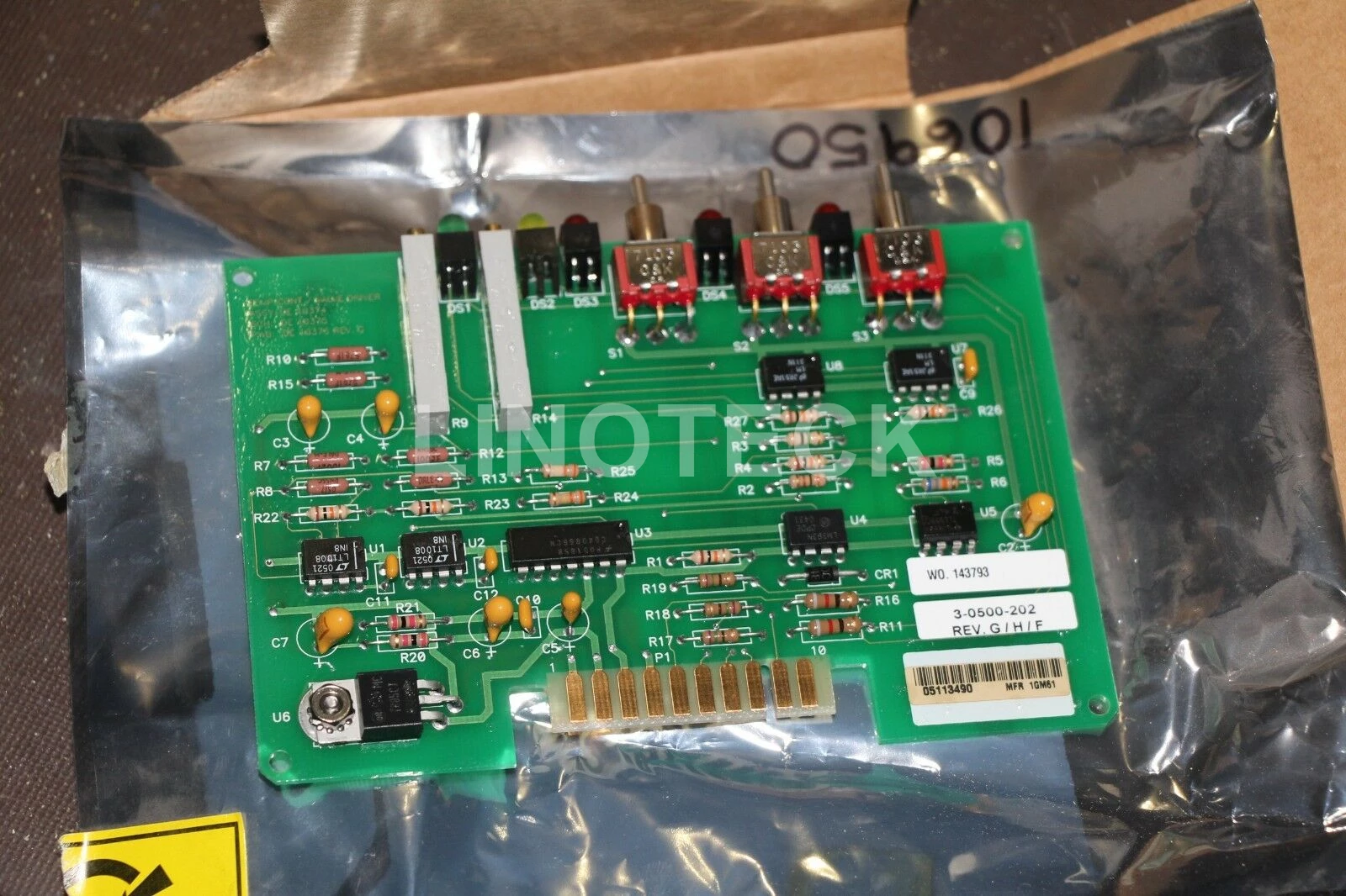 Assistência Técnica Placa Eletrônica Driver Emerson Fisher Rosemount 3-0500-202 Válvula de controle de temperatura