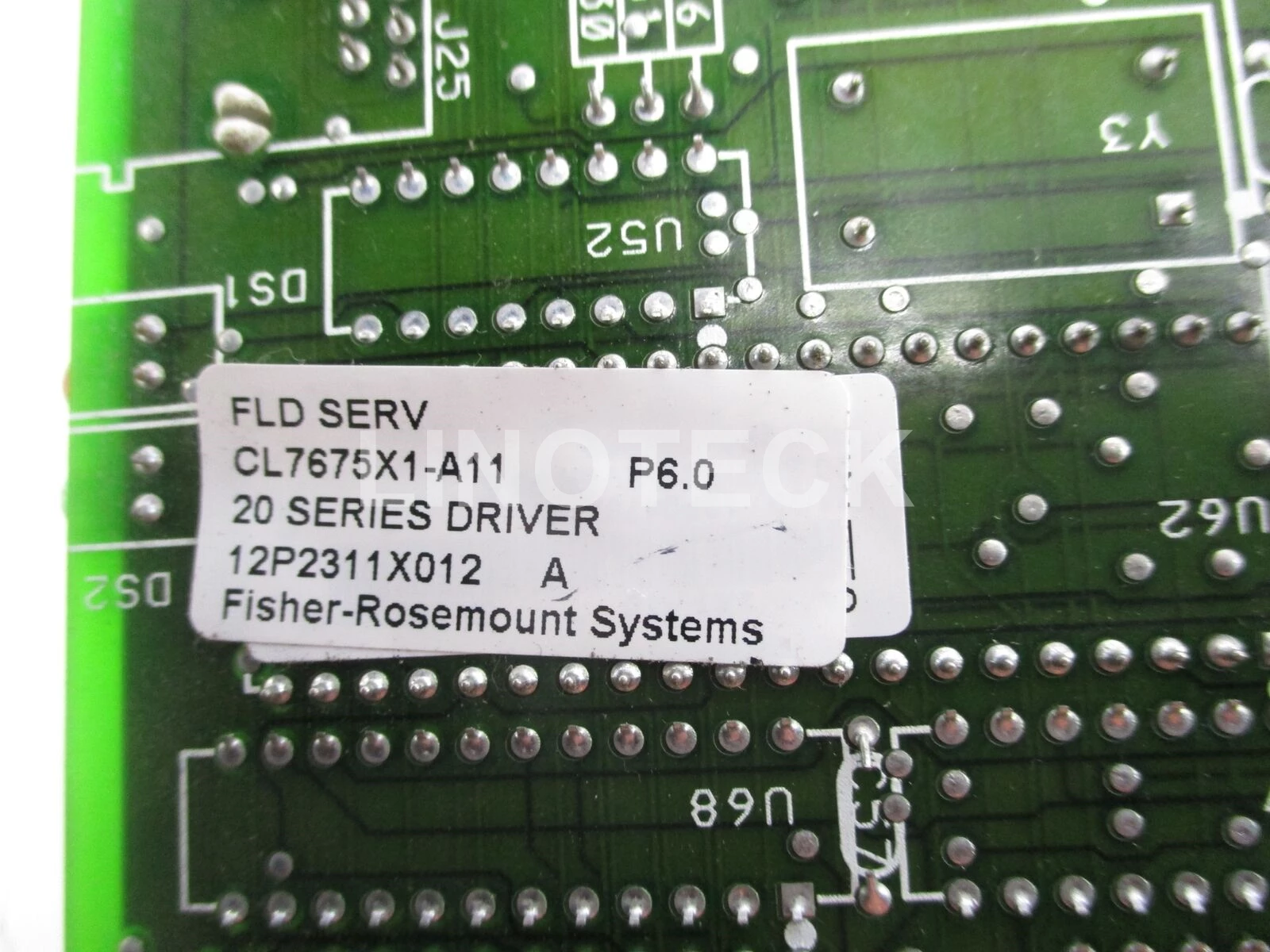 Conserto Placa Eletrônica driver clp Fisher-Rosemount CL7675X1-A11 A6 44B2940X012-08